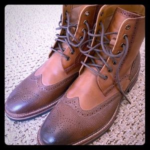 Express wingtip boots